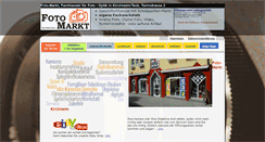 Desktop Screenshot of foto-markt.de